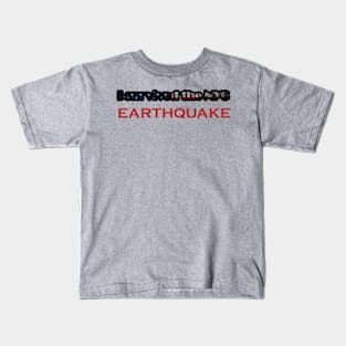 I Survived The Nyc Earthquake Kids T-Shirt